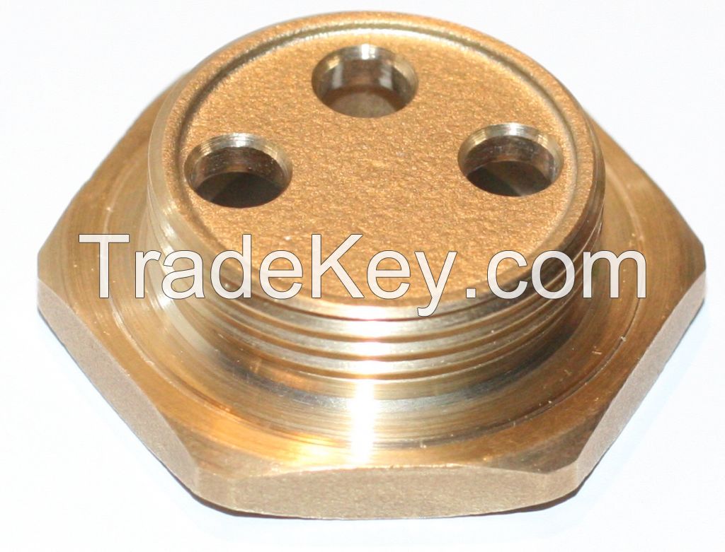 Brass flange