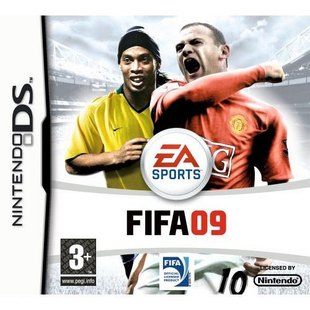 NDS FIFA09 game card
