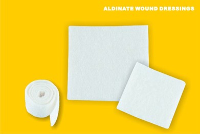 Alginate wound dressing
