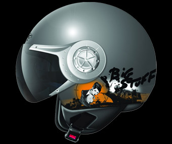 open face helmet