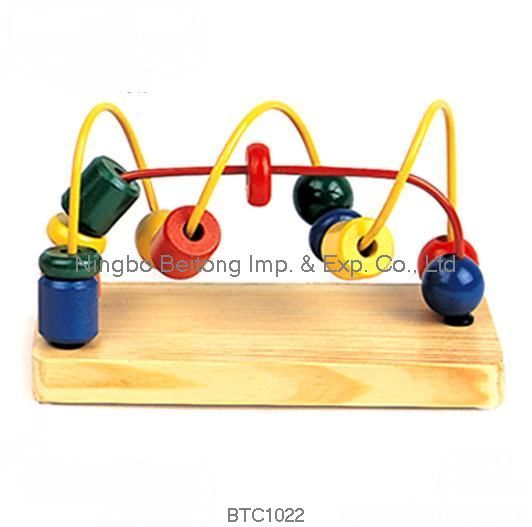 wooden toy-- Small Beads Rack