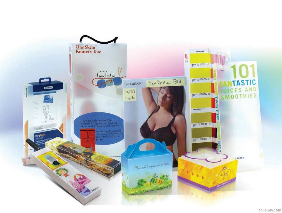 Factory supply PP PVC PET plastic printing gift boxes