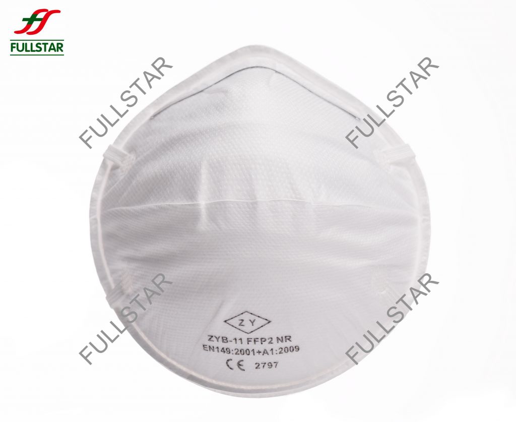 FFP2 cone style Face Mask without valve
