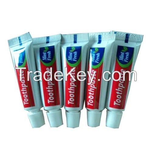 Hotel Size Disposable Toothpaste Customized