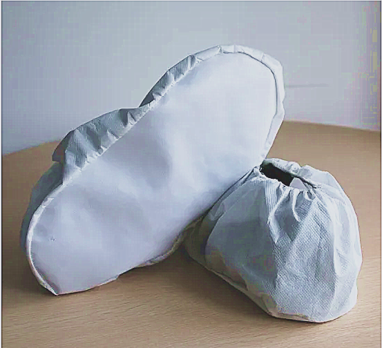 Microporous Shoe Cover With Pu Sole