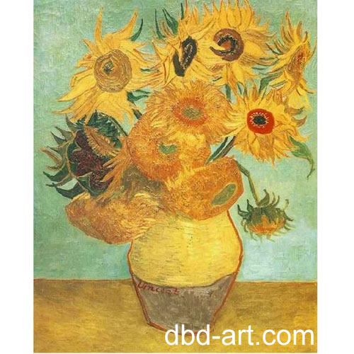 Impressionistic Sunflowers Oil Painting (YXHH007)