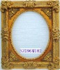wooden ad polyresin mirror frame