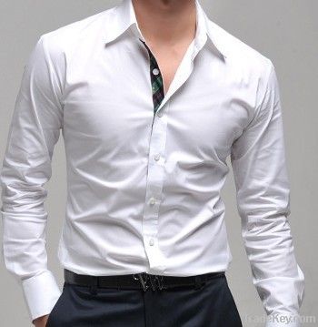 Men White Handsome Shirt, Stylish Business Shirt