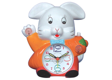 cartoon quartz clock