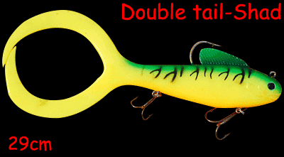 fishing lure-double-tail-shad