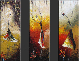 Handmade painting, Abstract painting, Modern art, Canvas oil painting