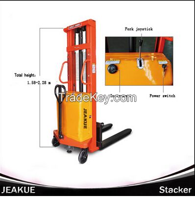 cheap Price 1.0Ton Electric Stacker made in china