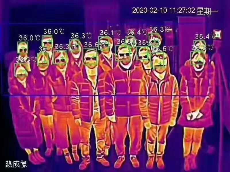 AI Intelligent Infrared Thermography Fast Temperature Screening System