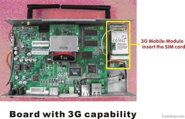 3G Network Digital Signage Player  LX-N5G/3G