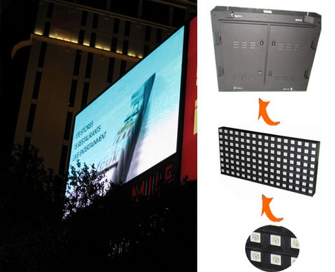 Ph12mm 3-in-1 SMD outdoor LED display