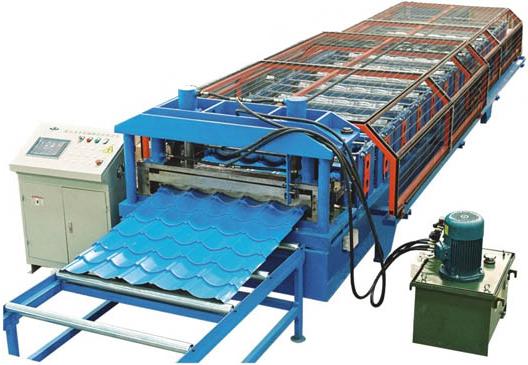 tile roll forming machine