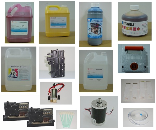 Consumable materials and spare parts
