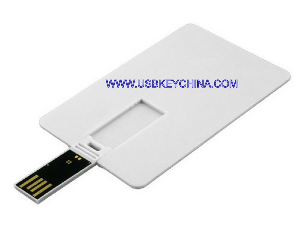 Bank Card USB flash drive with custom full color printing