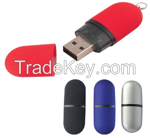 Pill Shape USB Flash Drive