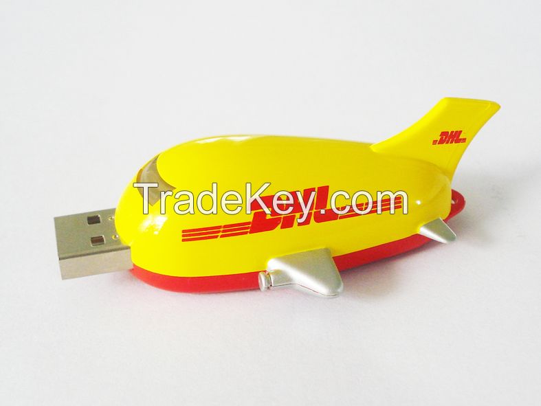 Plane Shape USB Flash Drive