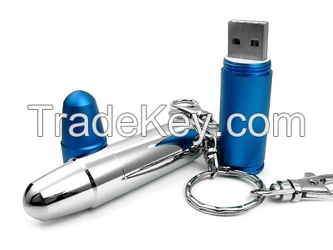 Bullet shape USB flash drive