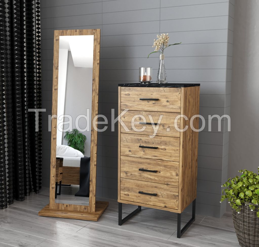 Ven    s Sliding Door Bedroom Set Wood Design