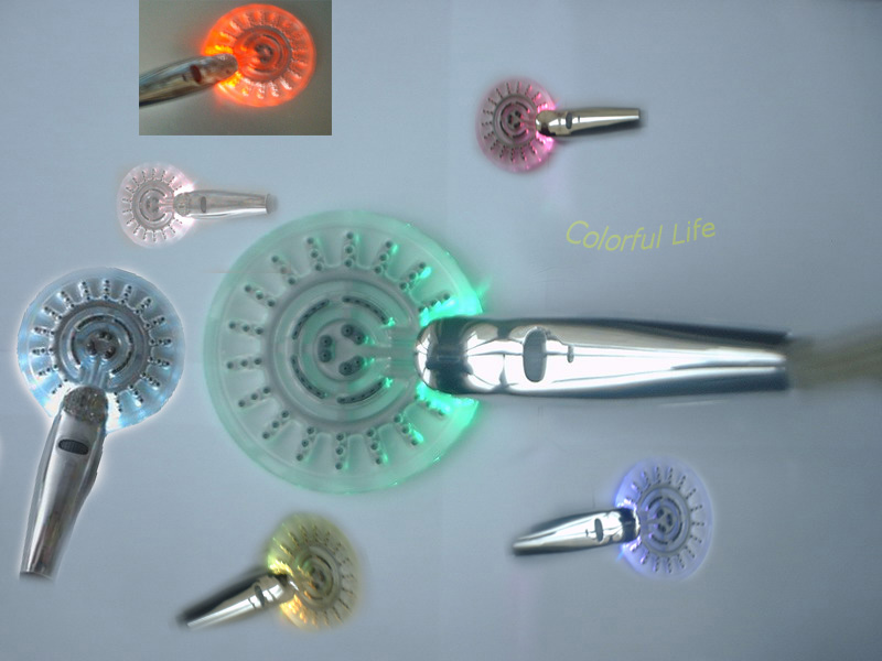 LED showerhead