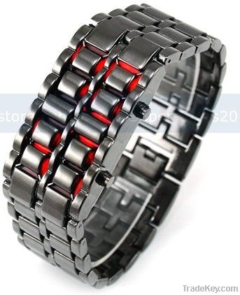 Stainless Steel LED Digital Watch