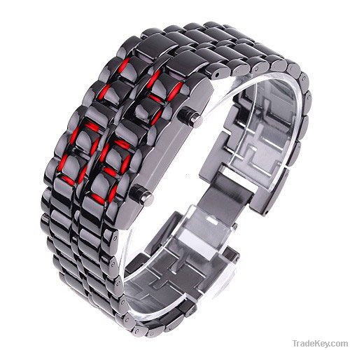 Stainless Steel LED Digital Watch