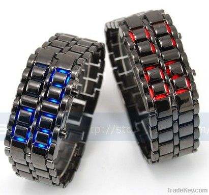 Stainless Steel LED Digital Watch