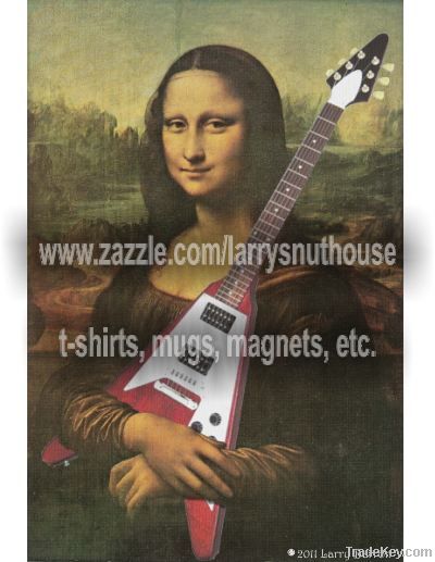 Mona Lisa T-Shirt, Mousepad, Magnet