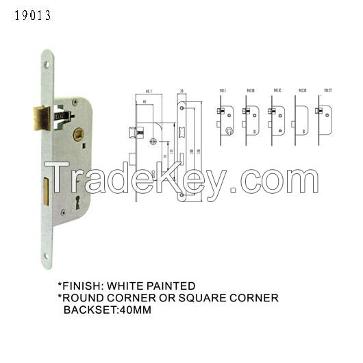 door lock body mortise lock