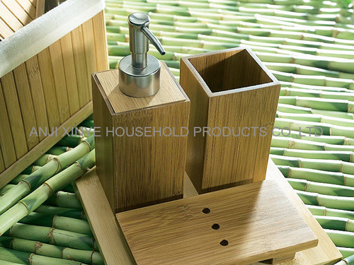 Bamboo Bath Accessories