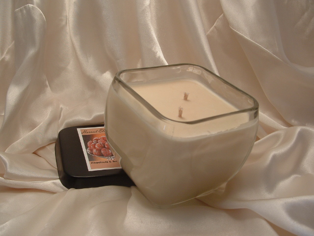 glass soy candles 1