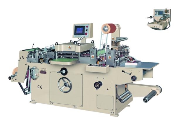 MQ-320Full-automatic Roll-Roll Continuous Free Adhesive Tape Die Cutte