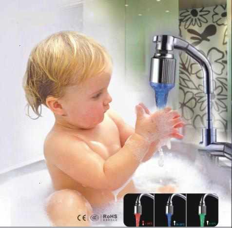 led  faucet light