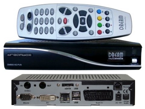Digital satellite receiver dreambox dm800hd