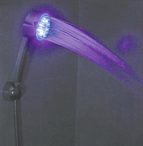 LED  shower head, led light shower head light