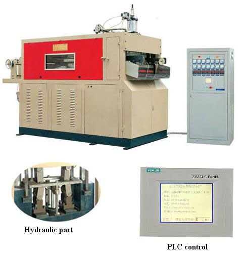 Full automatic cup thermoforming machine