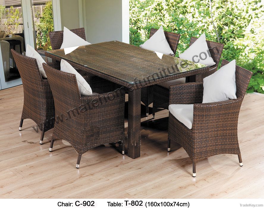 Outdoor Furniture -(C-902 chair, T-802 table)