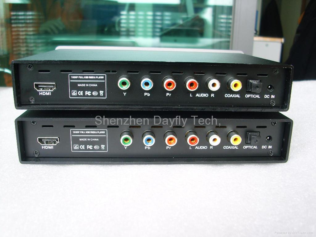 Full 1080P HDMI RM/RMVB /MKV Media Player with Card reader