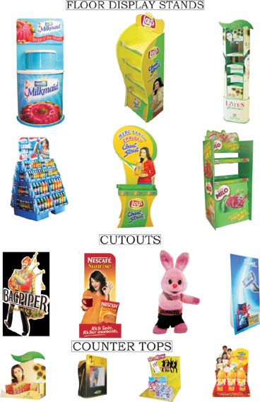 Corrugated Displays & Stands