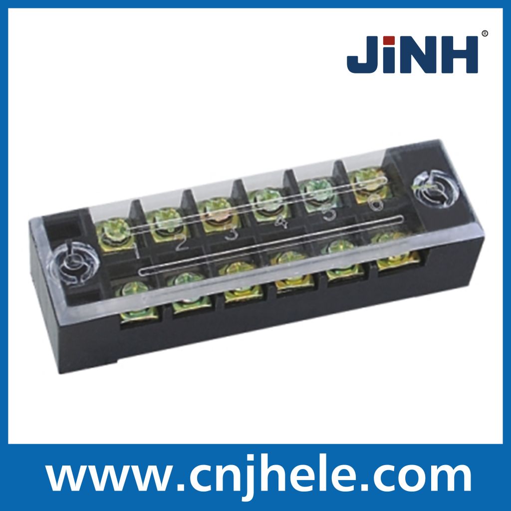 JINH TB-2506 25A 600V Black terminal blocks