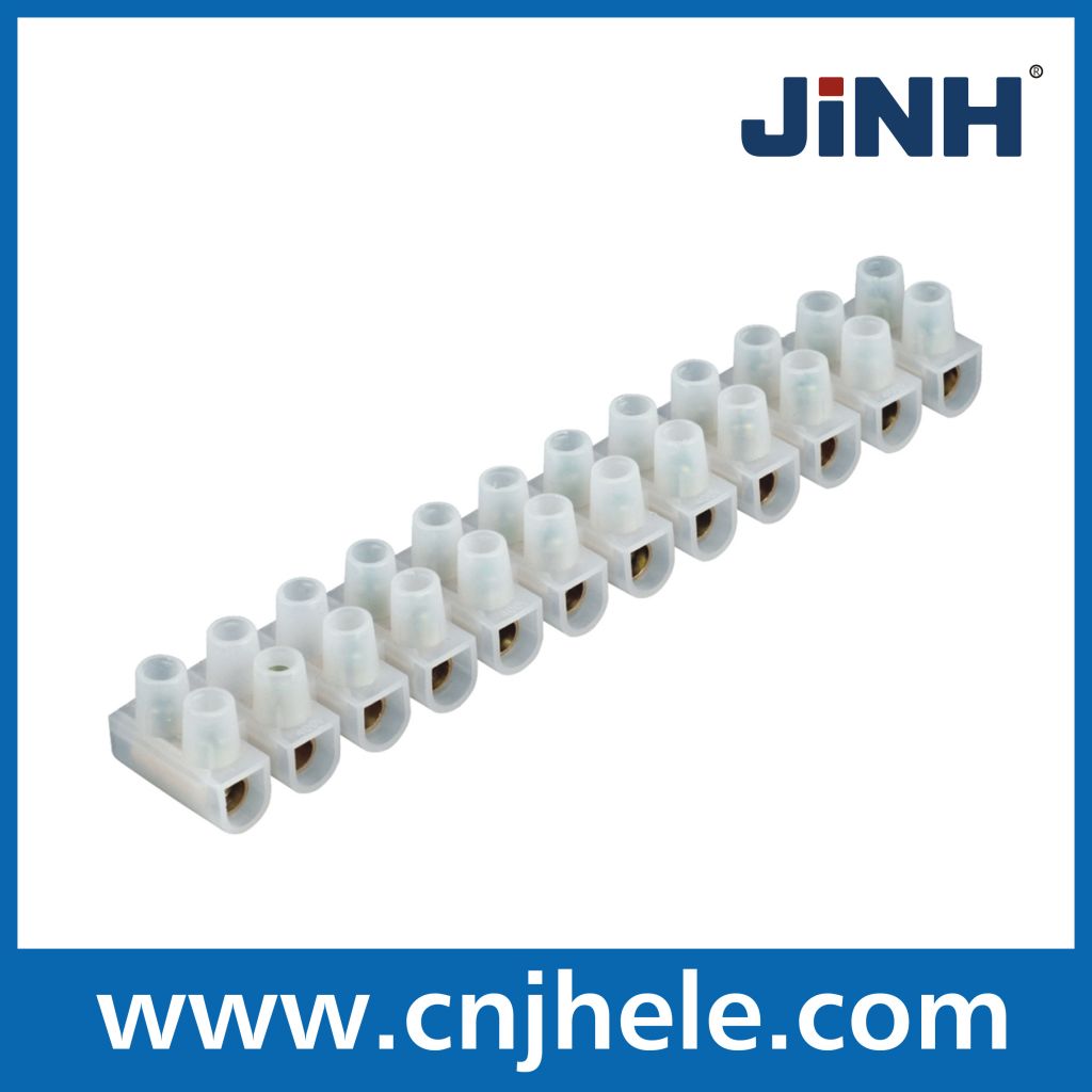 JiHN H/ U Type PE Plastic Terminal Blocks STRIP TERMINALS CABLE CONNECTION