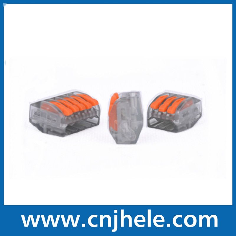 CMK Series push-in connectors 2 3 5 Pin Lamp Light Wire Plug Terminals Cheap Automotive Wago Cable Cage Plastic Power Electrical Connector