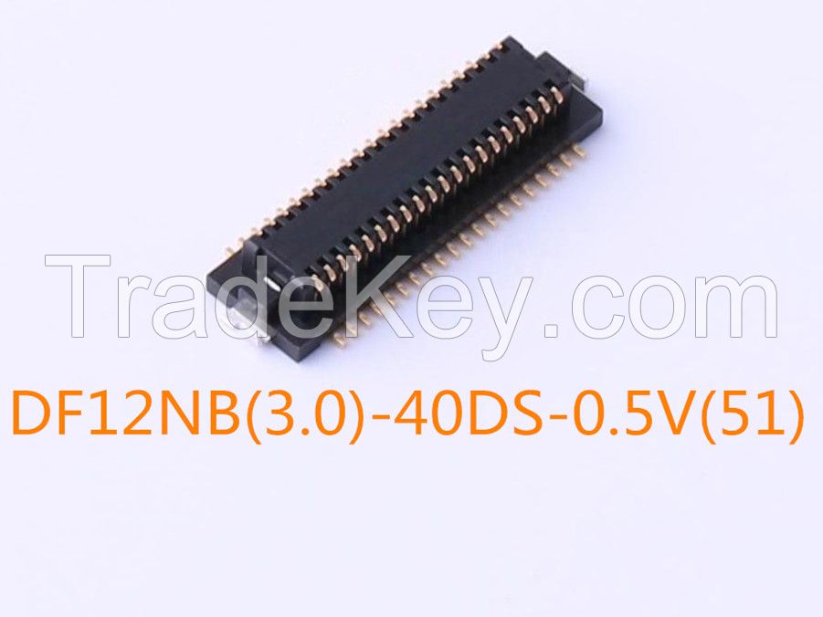 HRS connector DF12NB(3.0)-40DS-0.5V(51)board to board connector spacing 0.5mm Pitch 40Pin