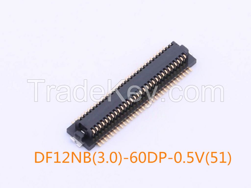HRS connector DF12NB(3.0)-60DS-0.5V(51)DF12NB(3.0)-60DP-0.5V(51)board to board connector spacing 0.5mm Pitch 60Pin