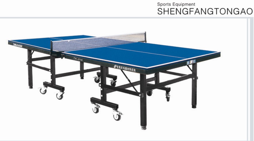 TA-016 single folding movable table tennis table