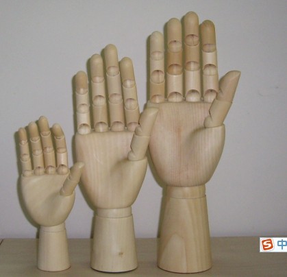 wooden hand