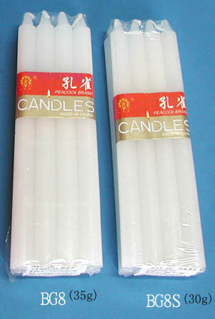 HOUSEHOLD WHITE CANDLE